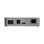 StarTechcom Hub Alimentado USBC 10Gb 2xUSBA 1xUSBC con Puerto de Red