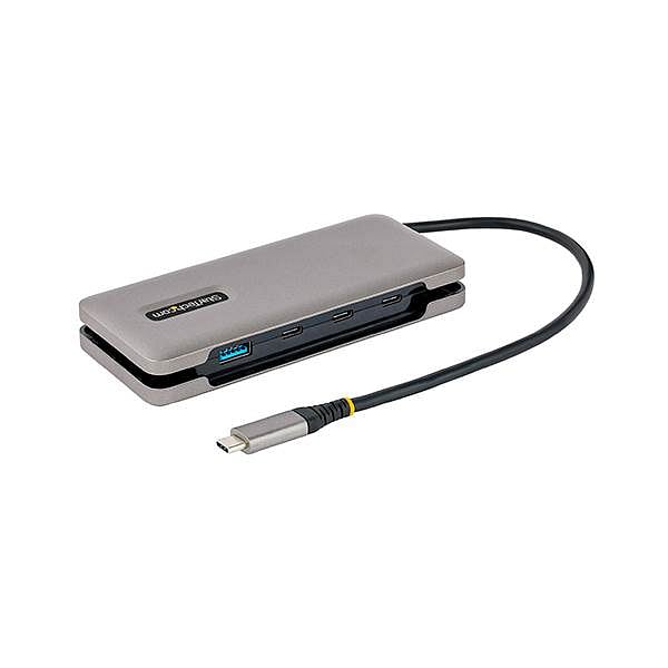 StarTechcom Hub Concentrador USBC de 4 Puertos 1x USBA 3x USB Tipo C