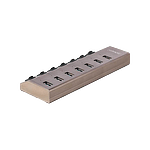 StarTechcom Hub Concentrador USBC de 7 Puertos con Interruptores