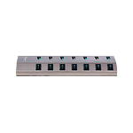 StarTechcom Hub Concentrador USBC de 7 Puertos con Interruptores