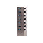 StarTechcom Hub Concentrador USBC de 7 Puertos con Interruptores