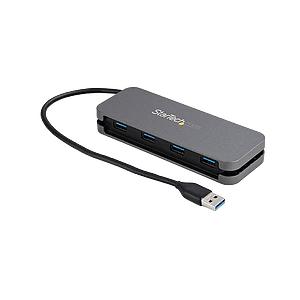 StarTechcom Hub Ladrón USB 30 de 4 Puertos  Concentrador USBA 5Gbps