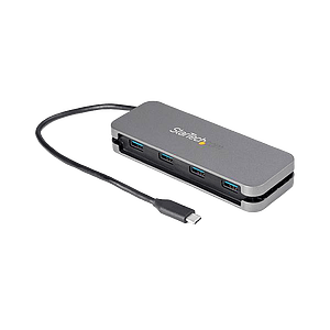 StarTechcom Hub Ladrón USB C de 4 Puertos USBA  Tipo C a A