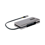 StarTechcom Hub USB C de 4 Puertos PD 100W de Paso  Ladrón USB Tipo C