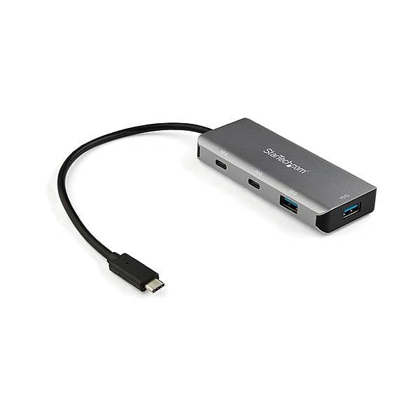 StarTechcom Hub USBC de 4 Puertos 10Gb Alimentado 2xUSBA 2xUSB Tipo C