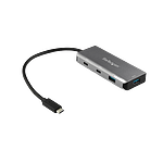 StarTechcom Hub USBC de 4 Puertos 10Gb Alimentado 2xUSBA 2xUSB Tipo C