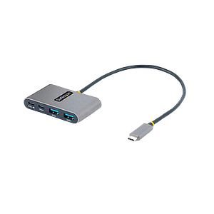 StarTechcom Hub USBC de 4 Puertos 5Gbps PD de 100W  Ladrón USB Tipo C