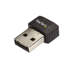 StarTechcom Micro Adaptador de Red Wifi AC Inalambrica USB AC600 Externo