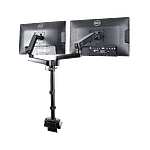StarTechcom Soporte VESA Ajustable para 2 Monitores de 32 8kg  Grommet