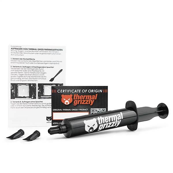Thermal Grizzly Hydronaut  Pasta térmica 10 ml 26 gr compuesto para disipador