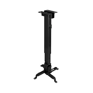 TooQ PJ2012TB Proyector Techo Inclinable Negro  Soporte