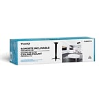 TooQ PJ2012TB Proyector Techo Inclinable Negro  Soporte