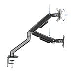 TooQ soporte de mesa para pantalla 1732 VESA Max 100x100 GrisNegro  Soporte