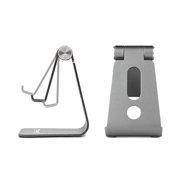 Tooq PH0001G Stand Gris ajustable Teléfono  Tablet  Soporte para Móvil