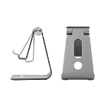 Tooq PH0001G Stand Gris ajustable Teléfono  Tablet  Soporte para Móvil