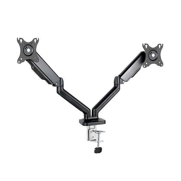 TooQ DB5132TNRB 1732 Negra Doble Brazo  Soporte Monitor