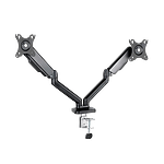 TooQ DB5132TNRB 1732 Negra Doble Brazo  Soporte Monitor