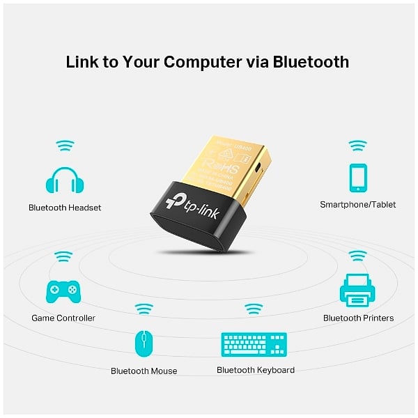 TPLink UB400 Nano USB Bluetooth 40  Adaptador