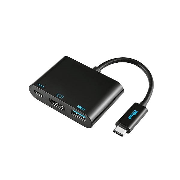 Trust Adaptador Multipuerto USB Tipo C  Adaptador
