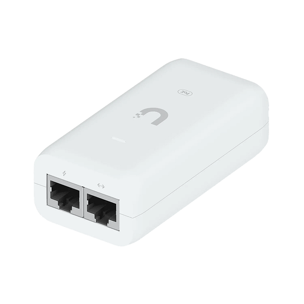 Ubiquiti UPOEAF Inyector PoE 48 V 032 A Estándar 8023af 154 W  Alimentador para Puntos de Acceso y Dispositivos de Red