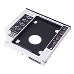 Unyka caddy HDD 25 SATA 9mm Black  Accesorio portátil