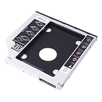 Unyka caddy HDD 25 SATA 9mm Black  Accesorio portátil