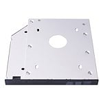 Unyka caddy HDD 25 SATA 9mm Black  Accesorio portátil