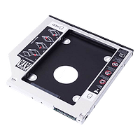 Unyka caddy HDD 25 SATA 127mm Black  Accesorio portátil Unyka caddy HDD 25 SATA 127mm Black  Accesorio portátil