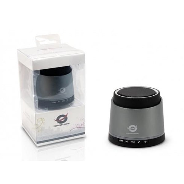 Conceptronic CLLSPKPCARS BT micro SD Color Plata  Altavoz