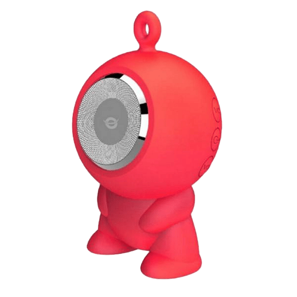 Conceptronic CSPKBTWPHFR rojo  BT micro SD  altavoz