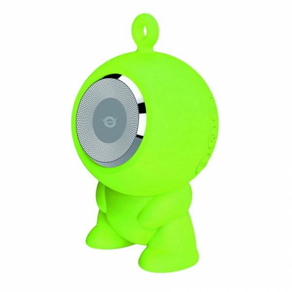 Conceptronic CSPKBTWPHFG verde  BT micro SD  altavoz