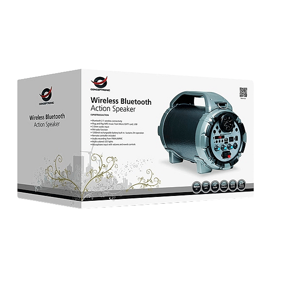 Conceptronic CSPKBTBASSACTION BT USBMicroSD  Altavoz