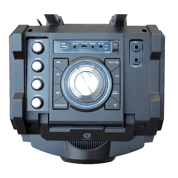 Conceptronic CSPKBTBASSCROWD BT MicroSD maleta  Altavoz