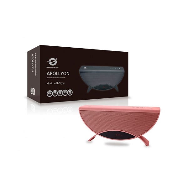 Conceptronic Apollyon rojo bluetooth 2 x 5W  Altavoz