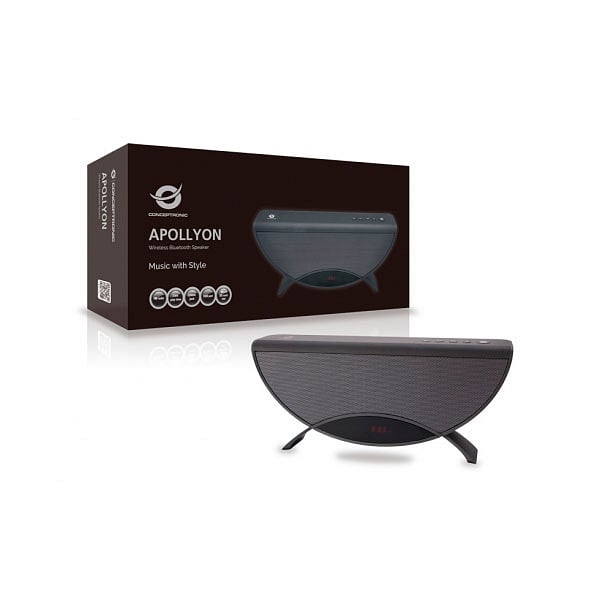 Conceptronic Apollyon gris bluetooth 2 x 5W  Altavoz