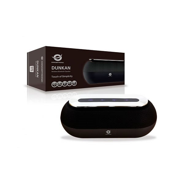 Conceptronic Dunkan gris bluetooth 2 x 5W  Altavoz