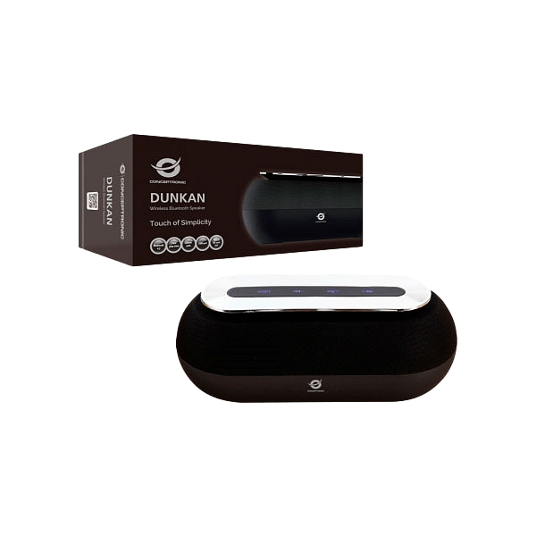 Conceptronic Dunkan gris bluetooth 2 x 5W  Altavoz