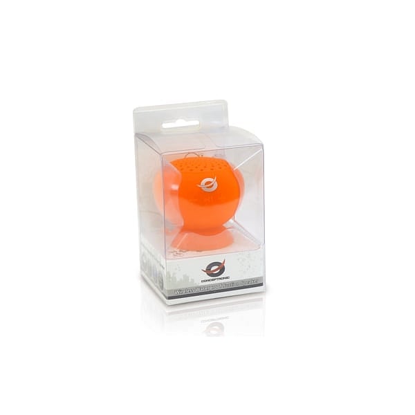Conceptronic Bluetooth impermeable naranja Altavoz