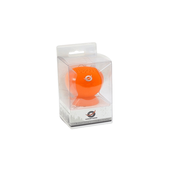 Conceptronic Bluetooth impermeable naranja Altavoz