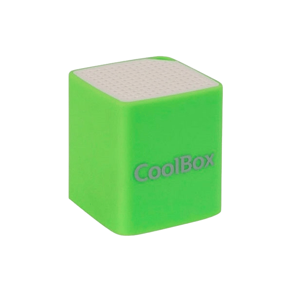 Coolbox Cube mini verde Bluetooth  Altavoz