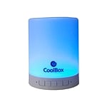 CoolBox Altavoz Bluetooth Lampara Led Blanco
