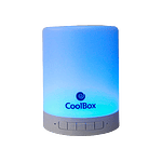 CoolBox Altavoz Bluetooth Lampara Led Blanco