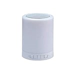 CoolBox Altavoz Bluetooth Lampara Led Blanco