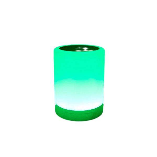CoolBox Altavoz Bluetooth Lampara Led Blanco
