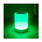 CoolBox Altavoz Bluetooth Lampara Led Blanco