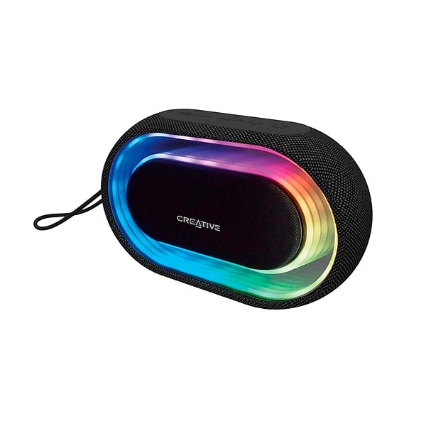 Creative HALO negro Bluetooth RGB  Altavoz
