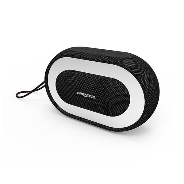 Creative HALO negro Bluetooth RGB  Altavoz