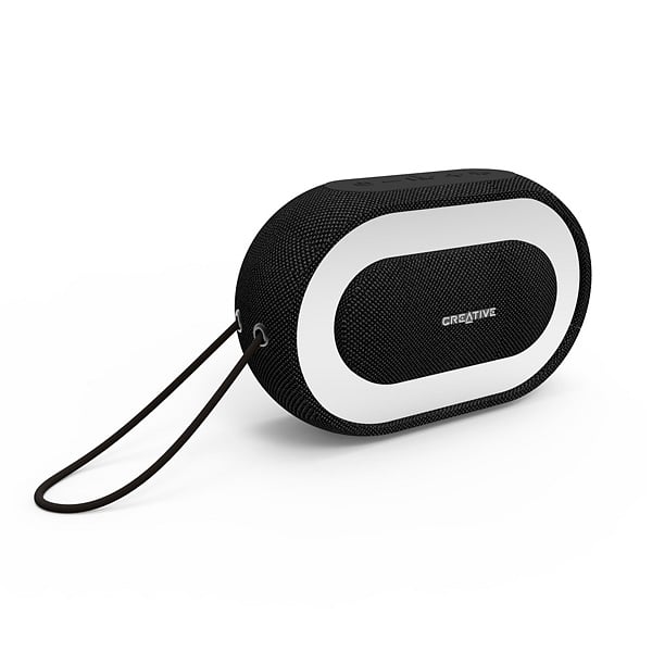 Creative HALO negro Bluetooth RGB  Altavoz