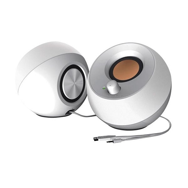 Creative Pebble 20 blanco  Altavoces