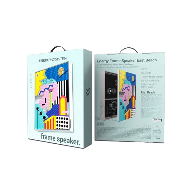 Energy Sistem Frame Speaker East Beach 50W  Altavoz Bluetooth